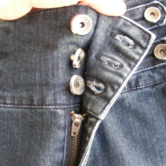 TORRID Denim Jeans, 24, Dark Wash, 3 button waist, Pockets - Picture 5 of 12